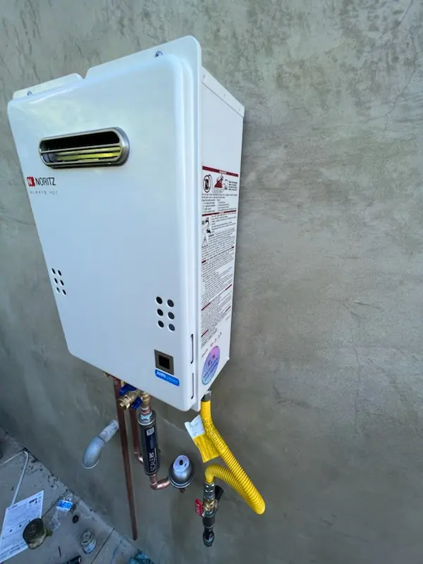 Tankless water heater installation for North Oaks homes